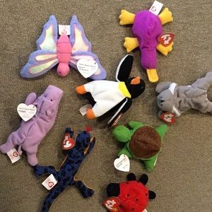 Beanie Babies. Teenie size